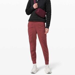 Lululemon Dance Studio Jogger in Savannah pink red size 6